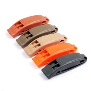 

5Pcs Marine Safety Whistle Outdoor Camping Hiking Boating Emergencies Siren Random Color