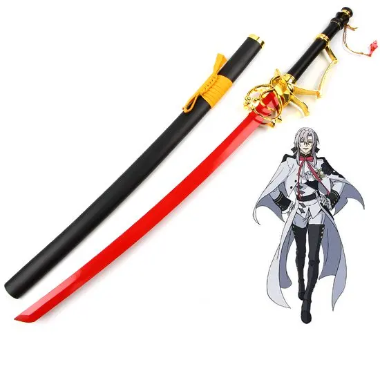 Seraph of The End Ферид Батори Косплэй деревянный меч реквизит сцена Опора оружие аниме