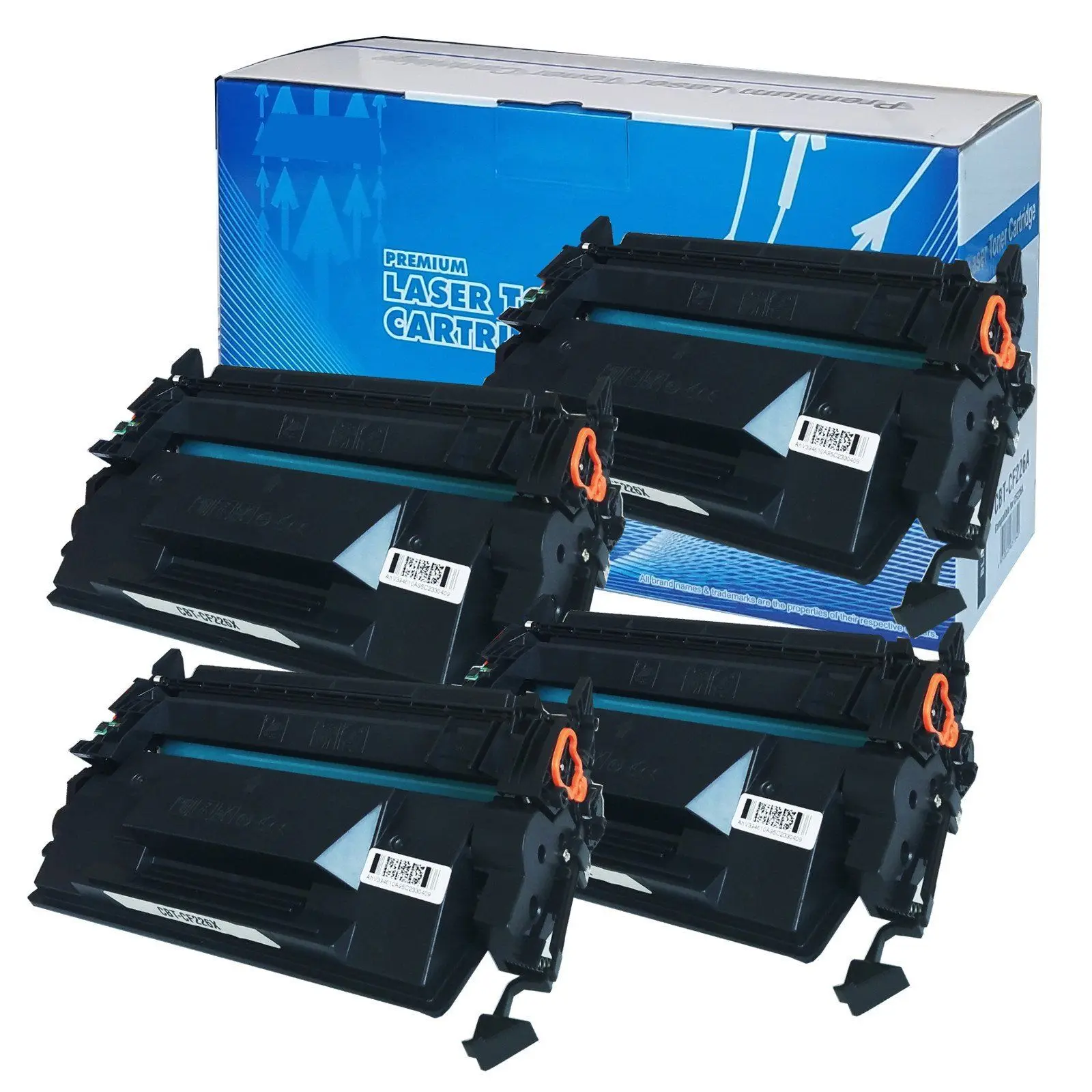 4PK CF226X 26X совместимый тонер картридж для использования LaserJet Pro M402 MFP M426|Чип