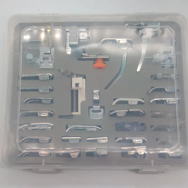 

Sewing Machine Part Presser Feet 32Pcs/Lot Domestic Sewing Presser Foot For Singer Brother Juki Kenmore