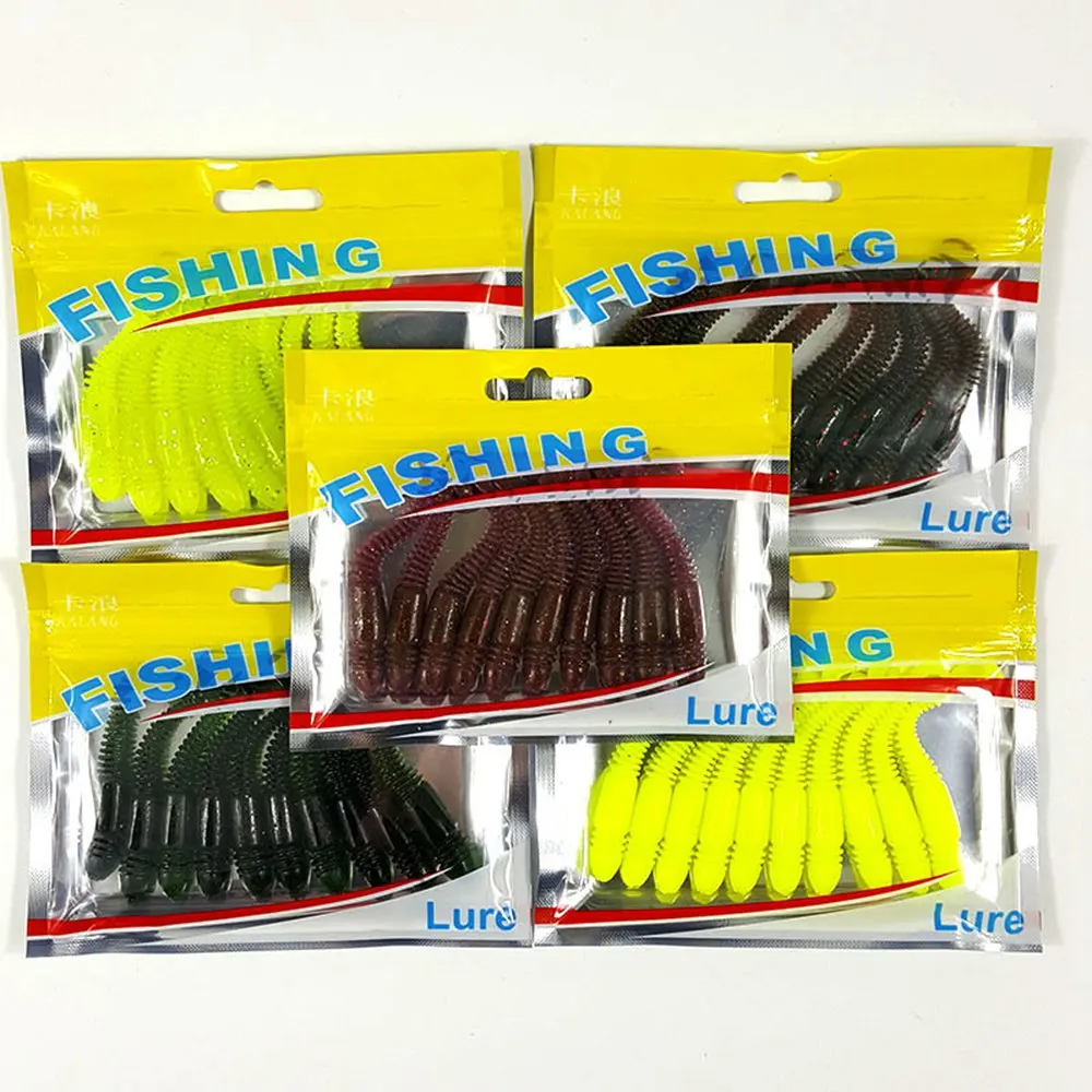 10 шт. в упаковке искусственная Высококачественная резиновая Мягкая приманка для