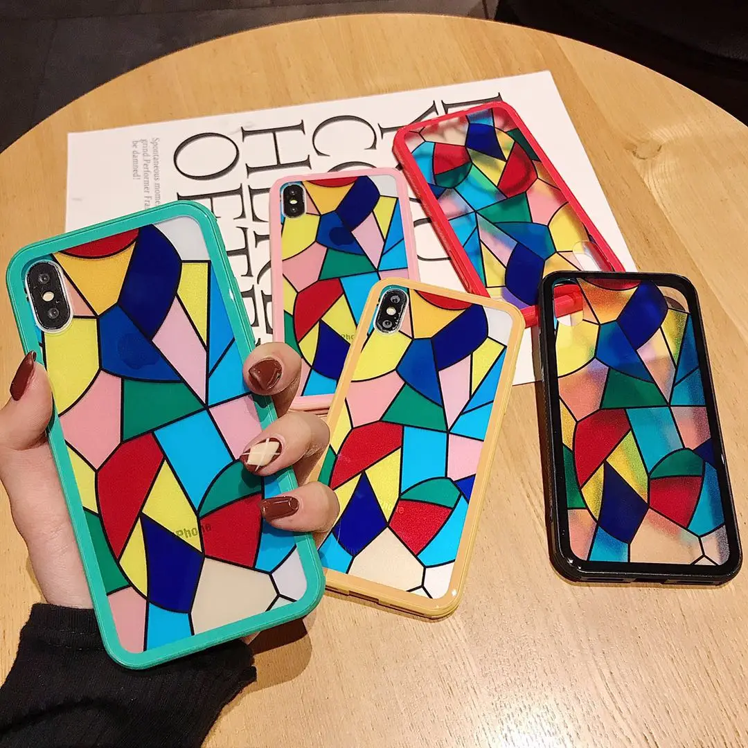 Разноцветный противоударный чехол HAISSKY для телефона iPhone XS Max X XR 7 8 6 6s разноцветный
