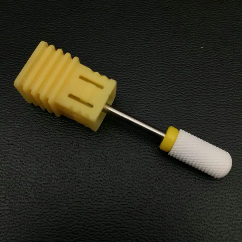 10pcs/set Wholesale Nail Ceramic Mill Manicure Machine Set Cutter For Pedicure Electric Nail Files Nail Drill Bit Nail Tools - Цвет: Ceramic 5-XF(10pcs)