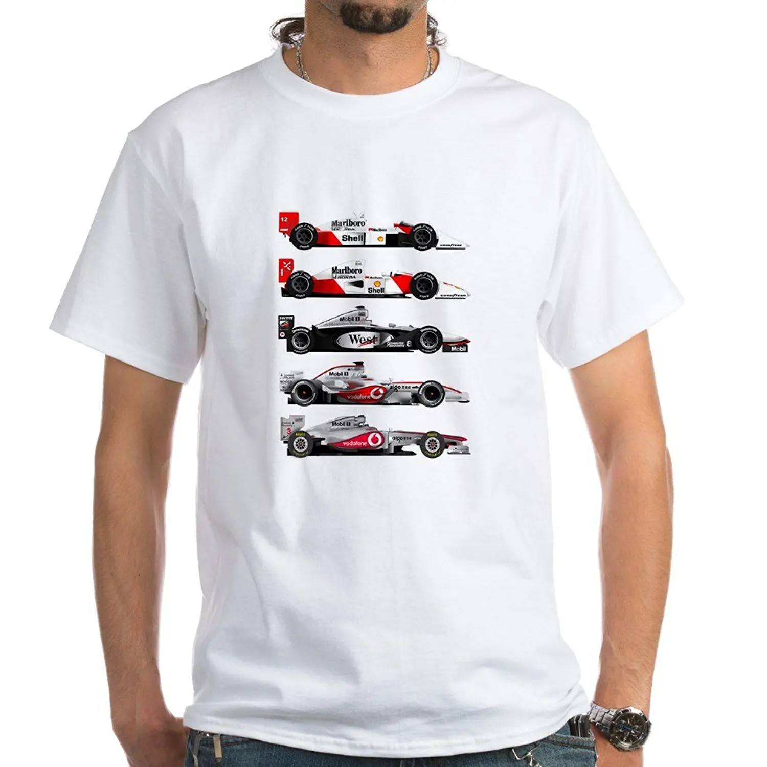 2017 Мода О-Образным Вырезом Cafepress-F1 Сетке. Jpg-Удобные И Мягкие классический Тройник