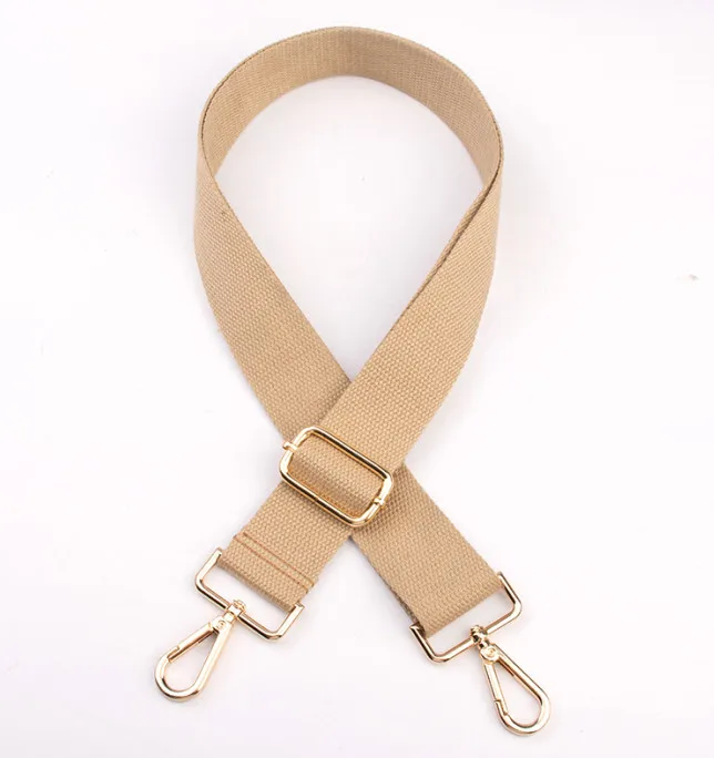Khaki 12 Цветов! DIY 140 см регулируемые лямки для сумок 3,8 см широкие Сменные ремни для сумок, ручки для маленьких сумок, кошельков - Цвет: Khaki
