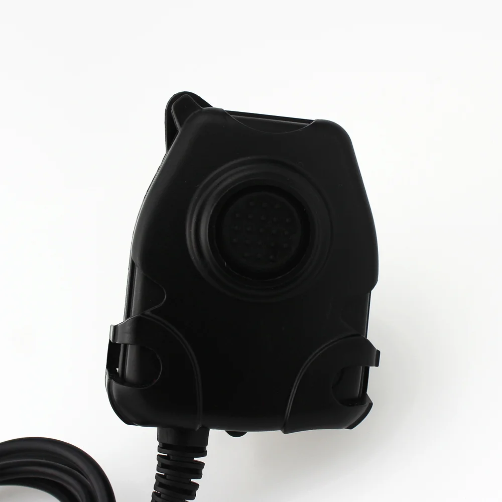 HD01 Z Тактический Bowman Elite II Гарнитура с PTT в стиле для Kenwood BaoFeng двухсторонняя радио