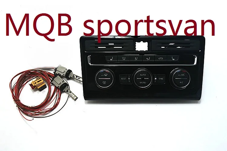 MQB sportsvan Ручное обновление Автоматический Climatronic кондиционер управление переключатель панель для MQB Touran Tiguan Lamando sportsvan Golf 7 Passat B8 - Название цвета: MQB sportsvan
