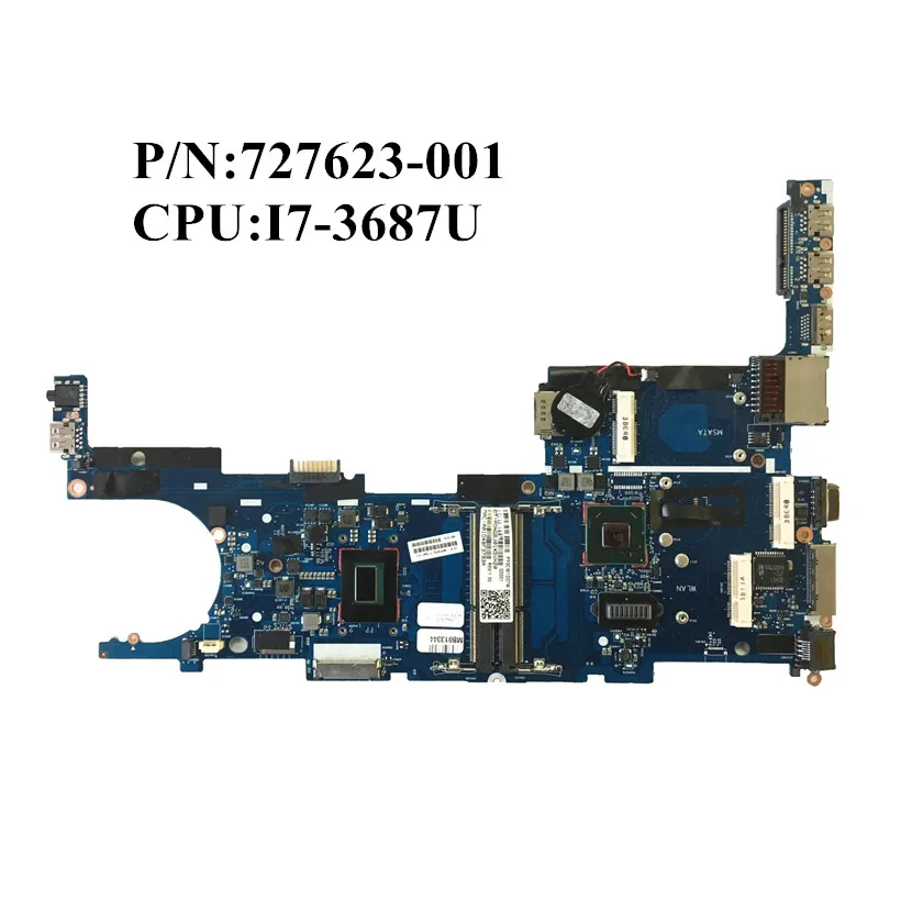SZWXZY отлично подходит для HP 9470M материнская плата портативного компьютера с I7 3687U