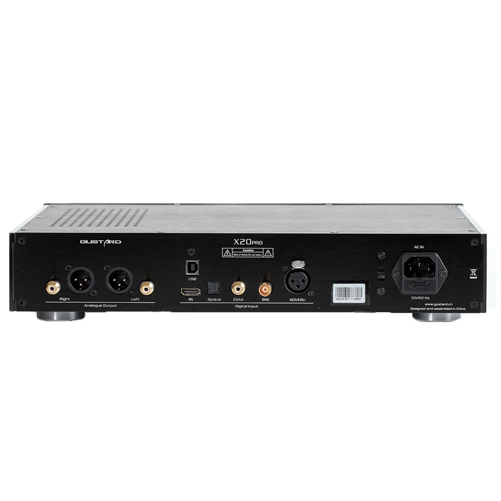 GUSTARD DAC X20 Pro Dual ES9028PRO XMOS DSD доп 384 K декодер DAC|decoder| |