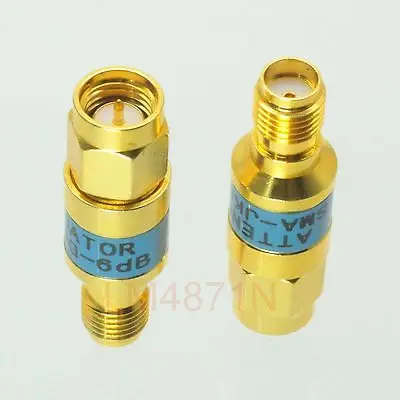 Аттенюатор 2 Вт 1 шт. 6 дБ SMA РЧ коаксиальный с M до Jack F 50 gold | Обустройство дома