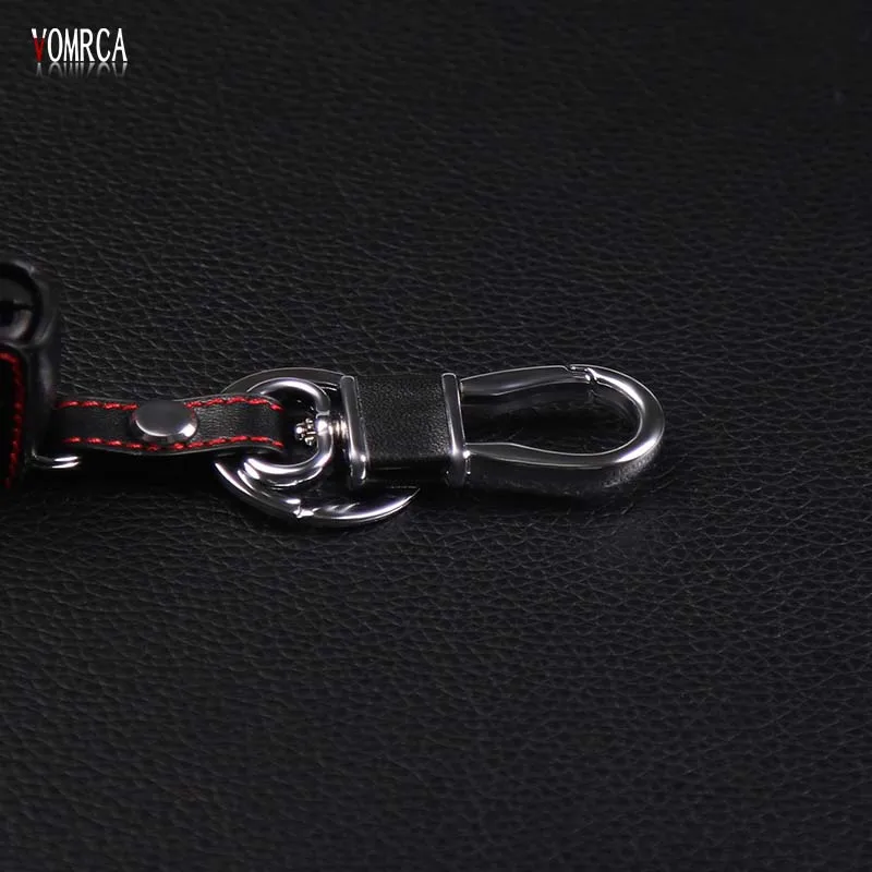 Лидер продаж 2016 кожаный чехол для ключей с ручной строчкой 100% Audi line A3 A5 Q3 Q5 A6 C5 C6 A4 B6
