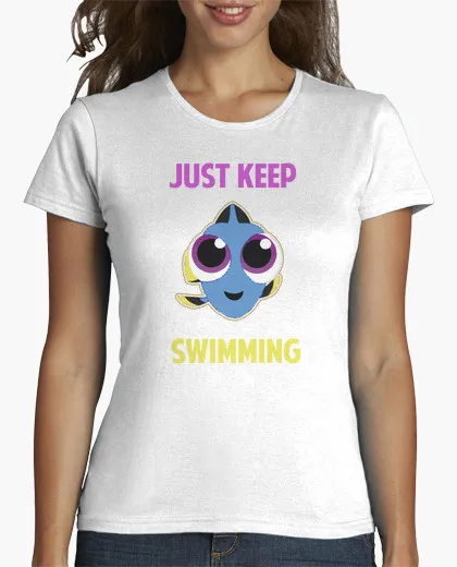 Лето Рекомендовать женщины футболка ПРОСТО ДЕРЖАТЬ Короткие рукава Распечатать