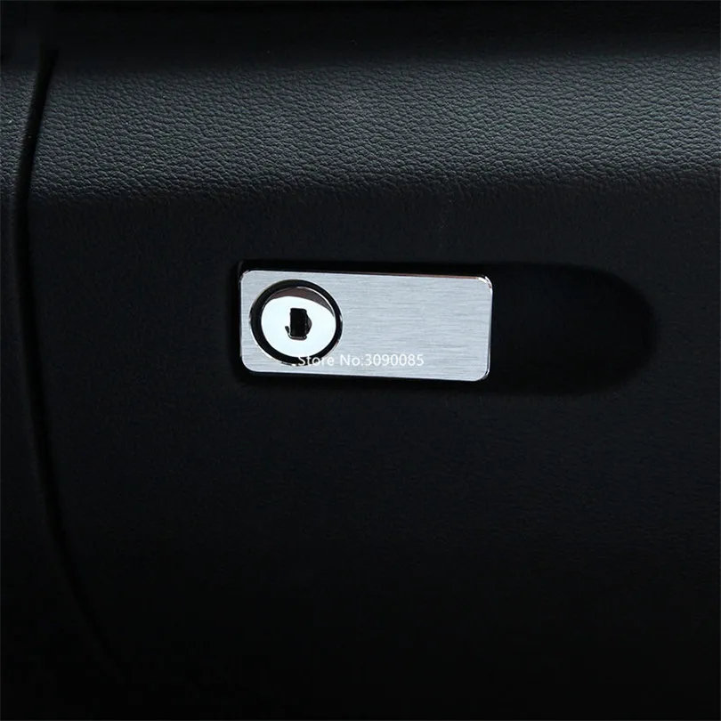 Алюминиевая хромированная крышка для отверстия ключей отделочная наклейка Mercedes