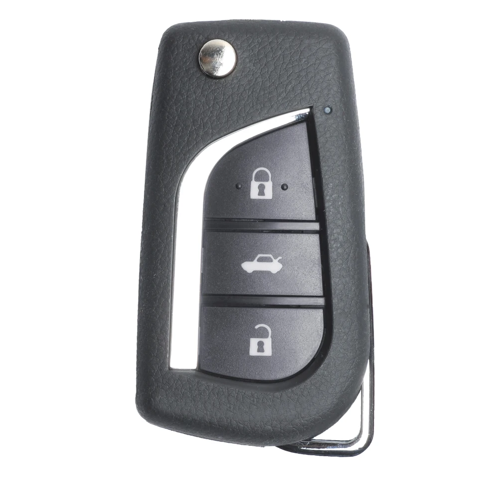 Keyecu обновленный дистанционный ключ 434 МГц ID4D66 для Toyota Yaris Avensis Corolla Carina и т. д. P/N: 89071