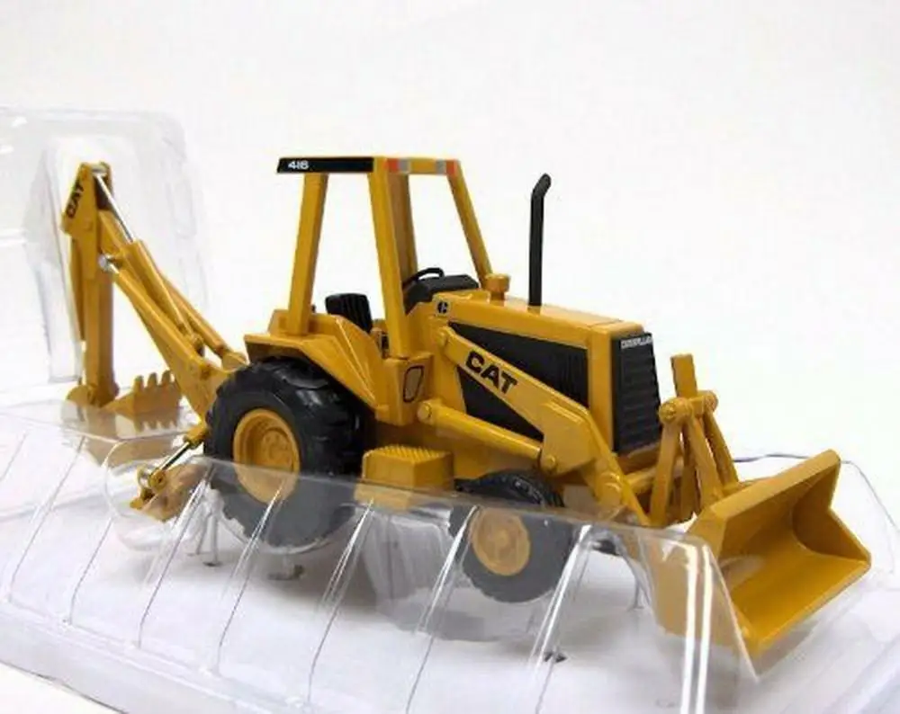 Экскаватор-погрузчик NORSCOT 1/32 CATERPILLAR CAT 416 литая модель 55271 |