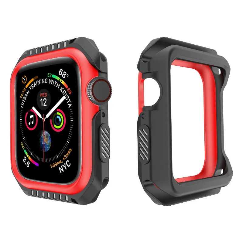 Защитный чехол ProBefit из силикона и поликарбоната для Apple Watch 4, 5, 40 мм, 44 мм, защитный чехол-бампер для iWatch 3, 2, 1, 38 мм, 42 мм