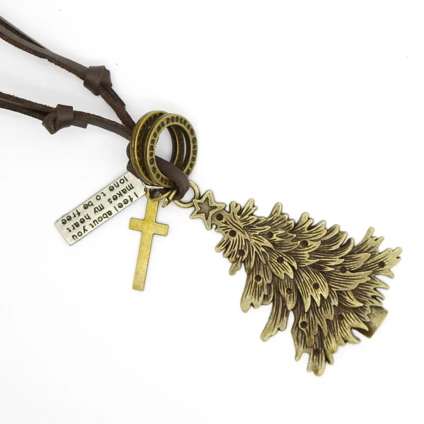 Мужское кожаное ожерелье с подвеской в виде черепа|anchor necklace|mens anchor necklaceleather necklace |