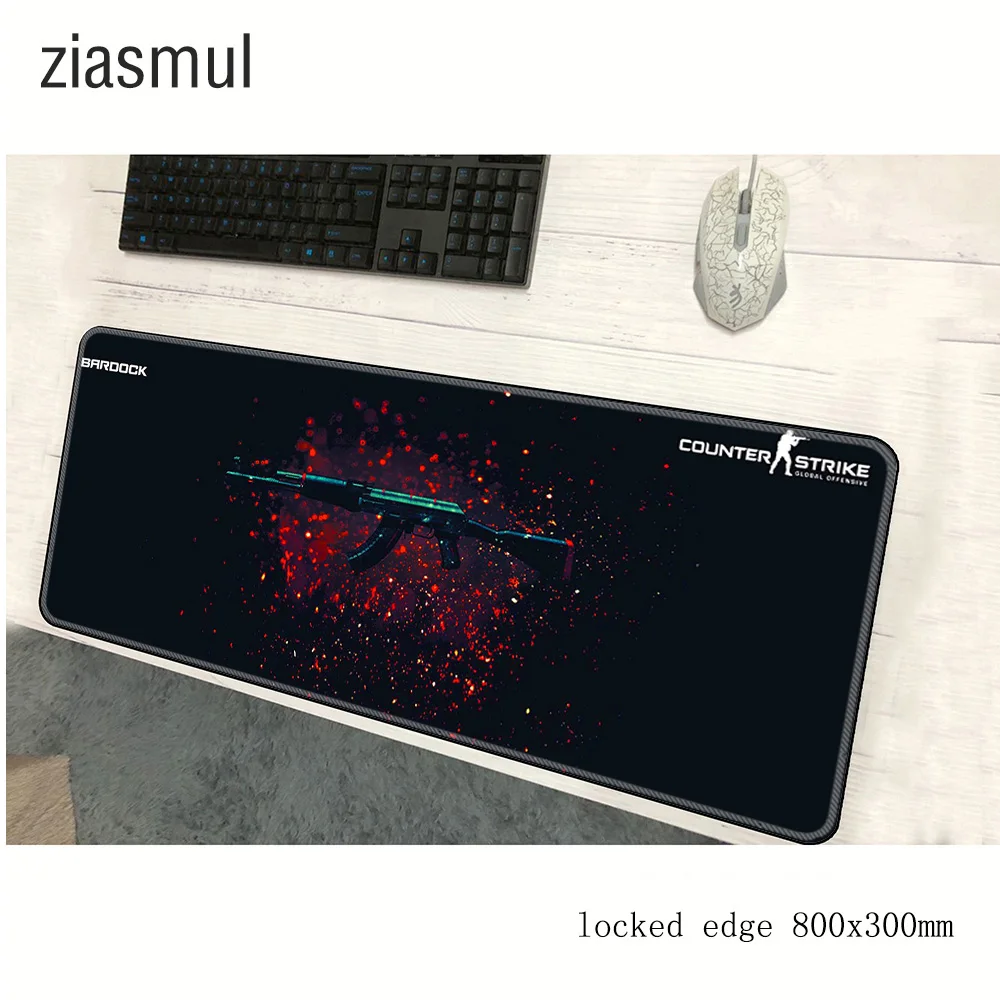 Cs go padmouse 800x300 мм коврик для мыши csgo notbook компьютерный лучший игровой геймер
