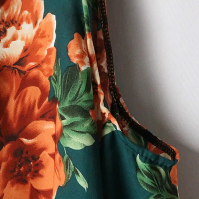 2019 Весна и лето новый принт уличные хипстеры голова сексуальная с открытыми плечами тонкая шифоновая блузка