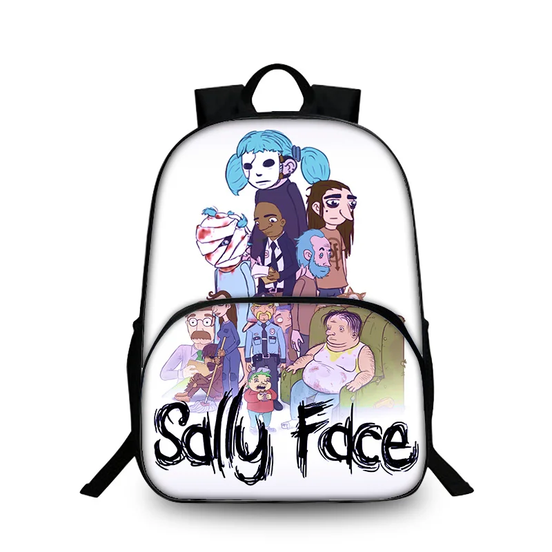 Игровой рюкзак Sally face для мальчиков и девочек школьные сумки Детские книжные
