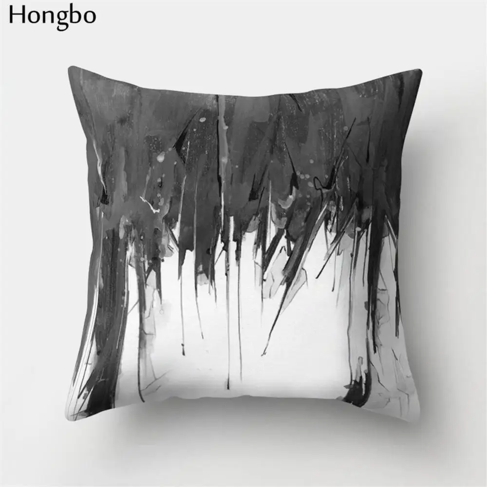 9 Hongbo 1 шт., чехол для подушки с рисунком оленя, акулы, медведя, осьминога, черепа, декоративный чехол для подушки, чехол для подушки для дома, дивана, автомобиля, офиса - Цвет: 9