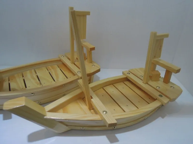 Бесплатная доставка японский ресторан деревянная лодка 50 см/20 дюймов поднос для