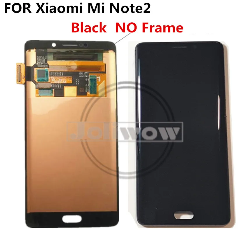Изогнутый ЖК экран для Xiaomi Mi Note2 дисплей 5 7 дюйма сенсорный дигитайзер в сборе xiaomi