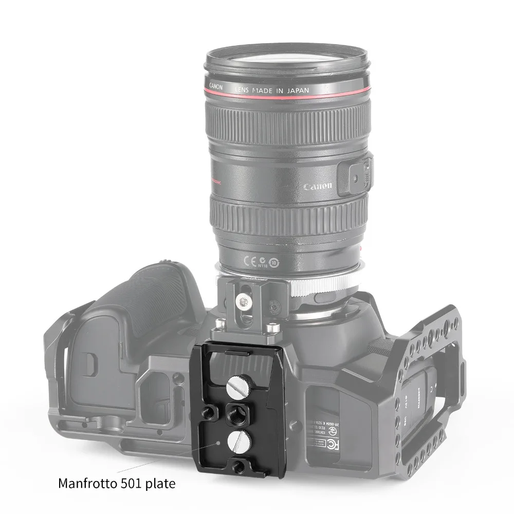 SmallRig BMPCC 4K Camera плита основание для Blackmagic Design Pocket Cinema (для Manfrotto 501PL ) W/ 15 мм Rail