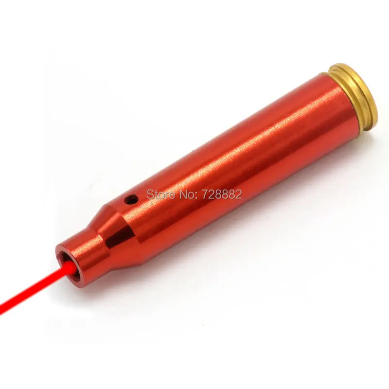 Охота кал. 223 REM Red Dot лазерный прицел Sighter картридж алюминиевый Boresighter Бесплатная