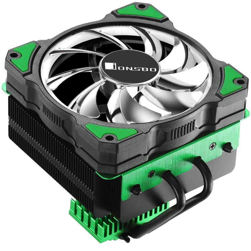 Jonsbo Cr-101 4 тепловые трубки давление ЦП радиатор 12 см бесшумные вентиляторы ШИМ интеллектуальный контроль температуры кулер ЦП для Intel