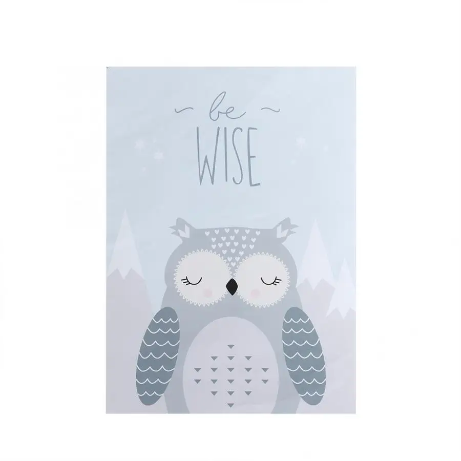 Художественная картина с животными из мультфильмов Настенная без рамки