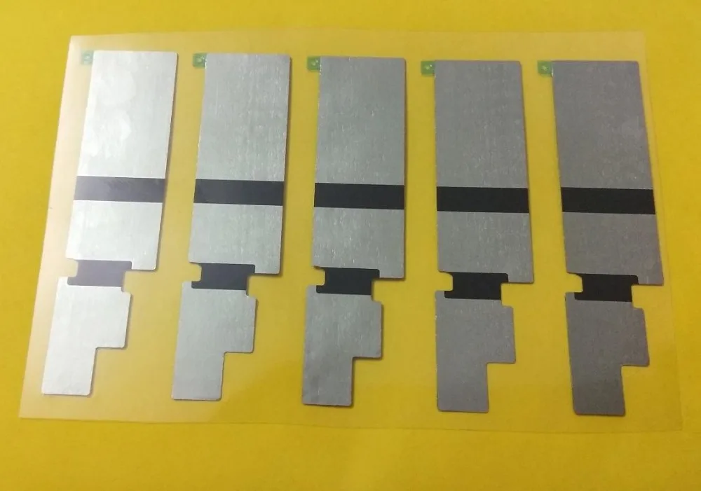 5 шт./лот антистатический большой черный клей-наклейка Защита радиатора для iPhone i8