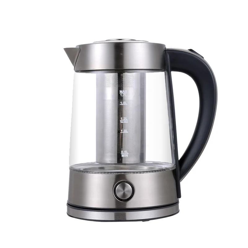 Electric kettle Black tea boiled electric cooking pot glass teapot Safety Auto-Off Function | Бытовая техника