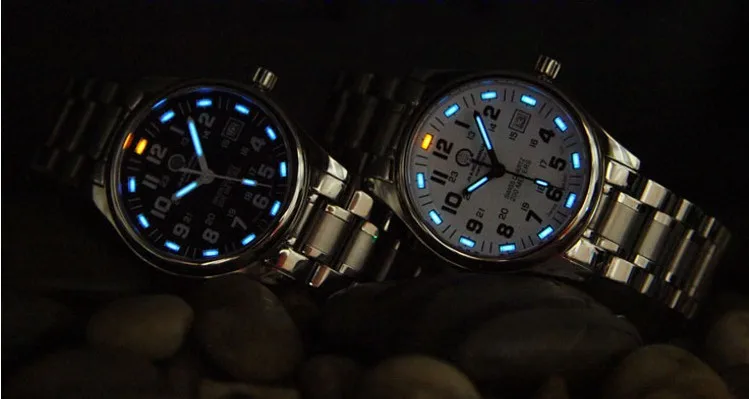 Трития свет известный бренд часы военная dive водонепроницаемый кварцевые