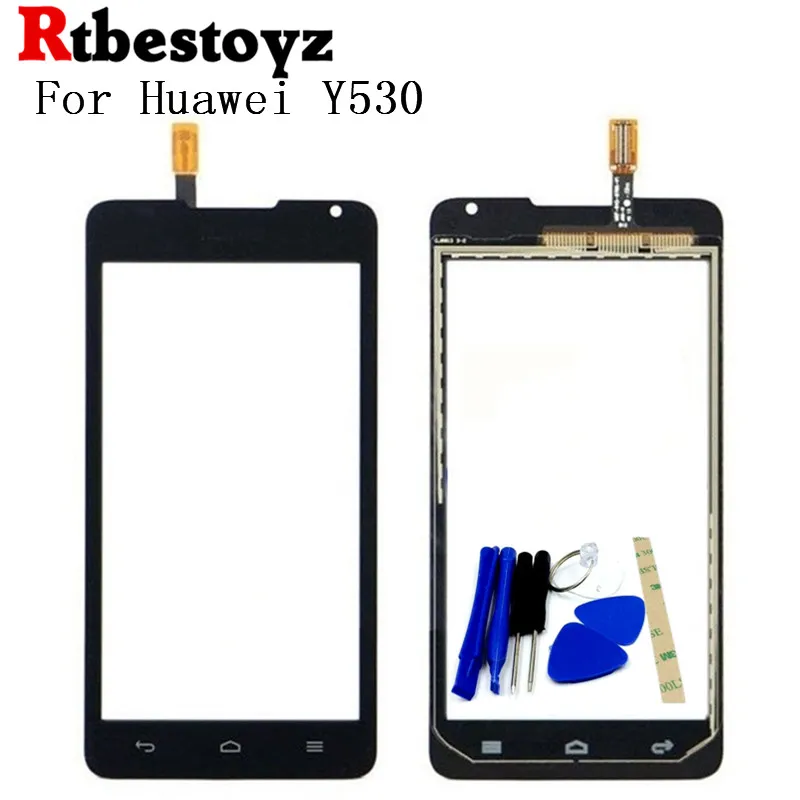 Rtbestoyz Оригинальный Новый Сенсорный экран для Huawei Y530 Стекло емкостный Сенсор