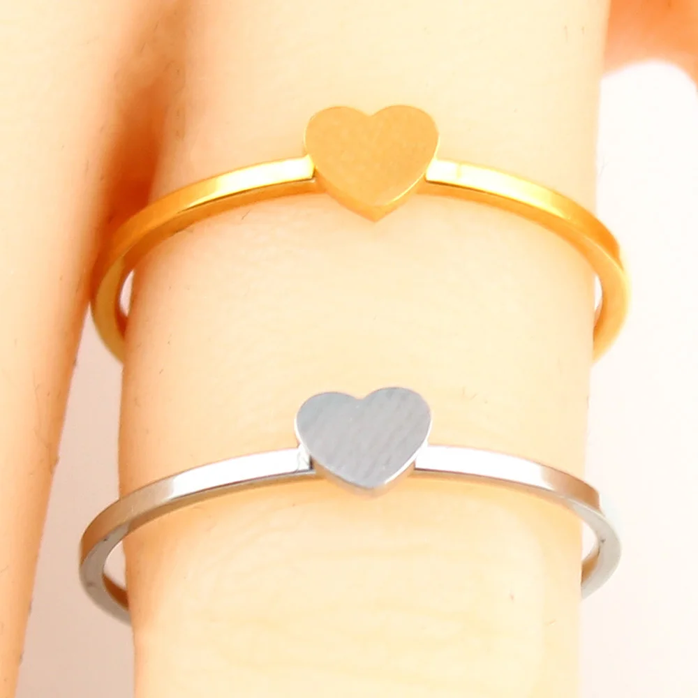 heart2 Кольцо constella из нержавеющей стали, кольца для мужчин и женщин, серебряное Золотое кольцо на палец, созвездия, пара женских украшений для девушек - Цвет основного камня: heart2