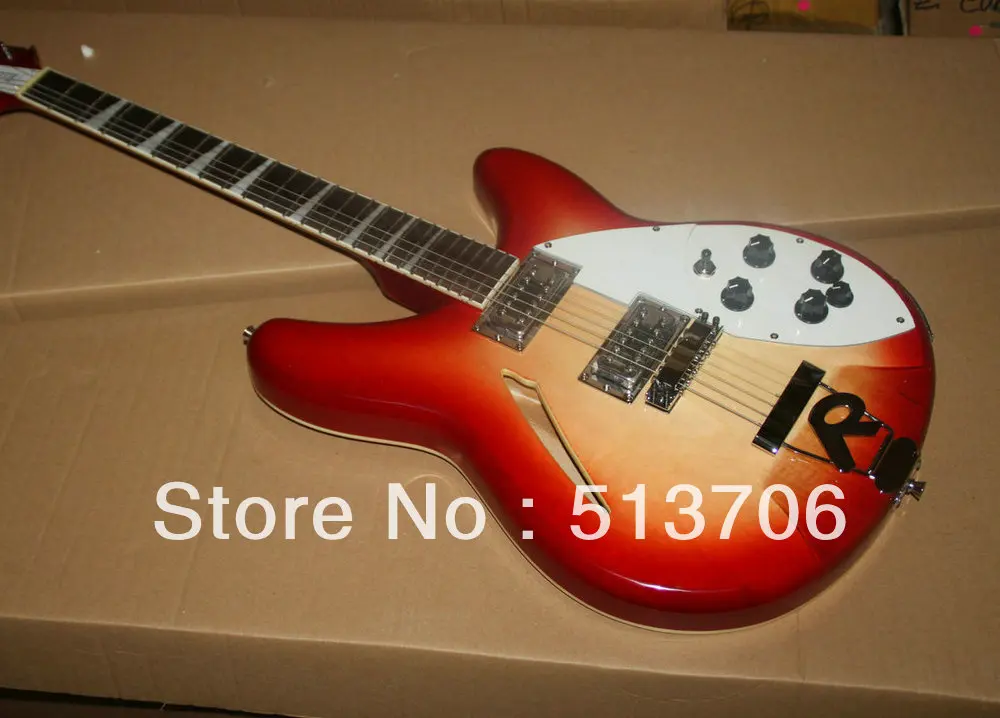 Электрогитара Cherry Burst с 6 струнами высококачественные музыкальные инструменты
