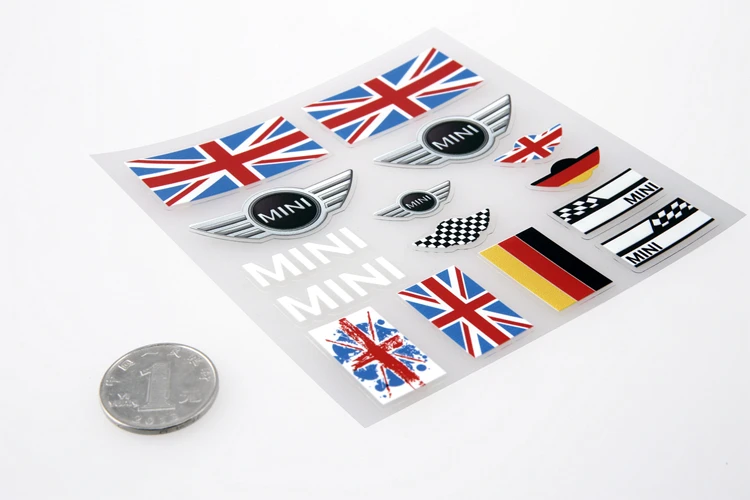 Набор стикеров и наклеек на машину Aliauto Mini Cooper|car sticker|car stickers and decalsmini car sticker |