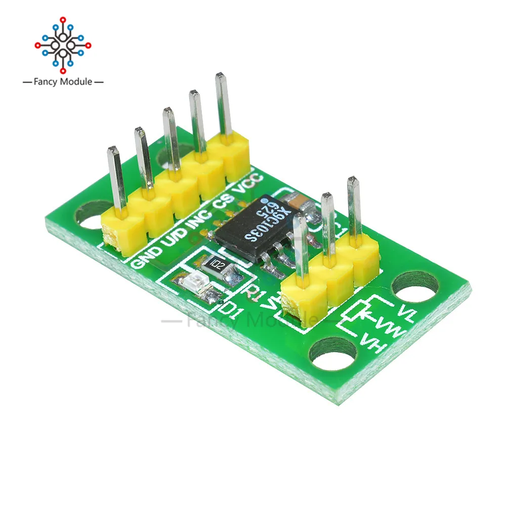 Цифровой потенциометр X9C103S плата модуль DC3V 5V для Arduino| |