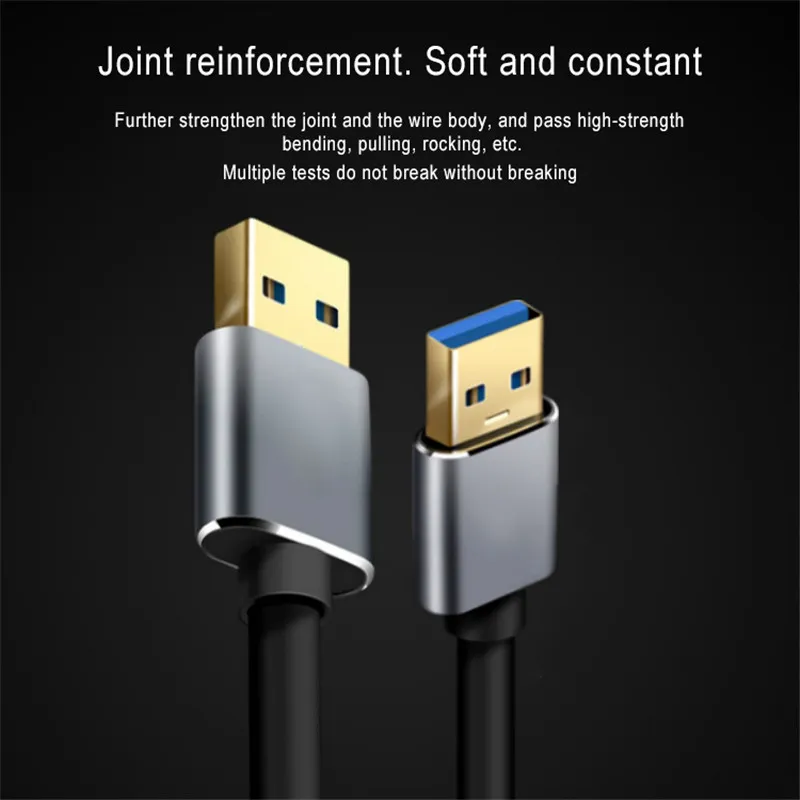 Usb type A папа к USB папа удлинитель супер скорость USB 3,0 удлинитель Кабель для радиатора жесткий диск Webcom