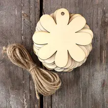 Wooden Plain Daisy Craft Shape