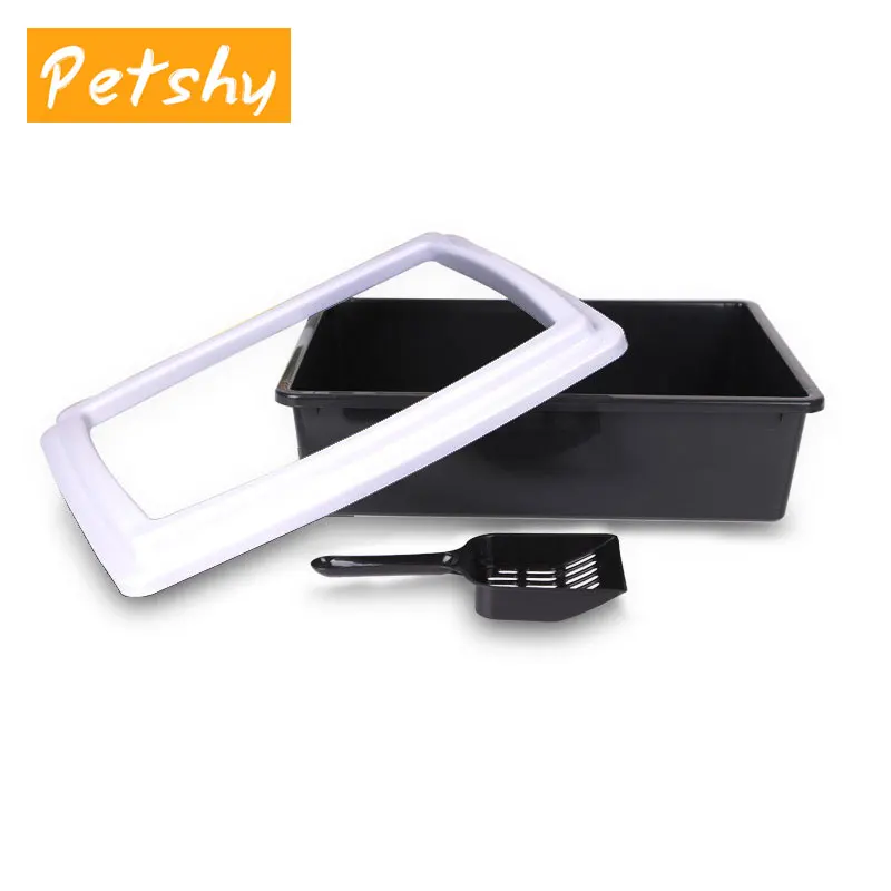 Petshy подстилка для кошек полузакрытый Туалет против брызг кошачьего туалета