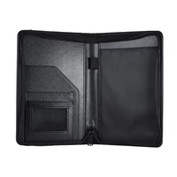 a5 padfolio business portfolio writing pad holder folder document case organizer a5 pu leather for business
