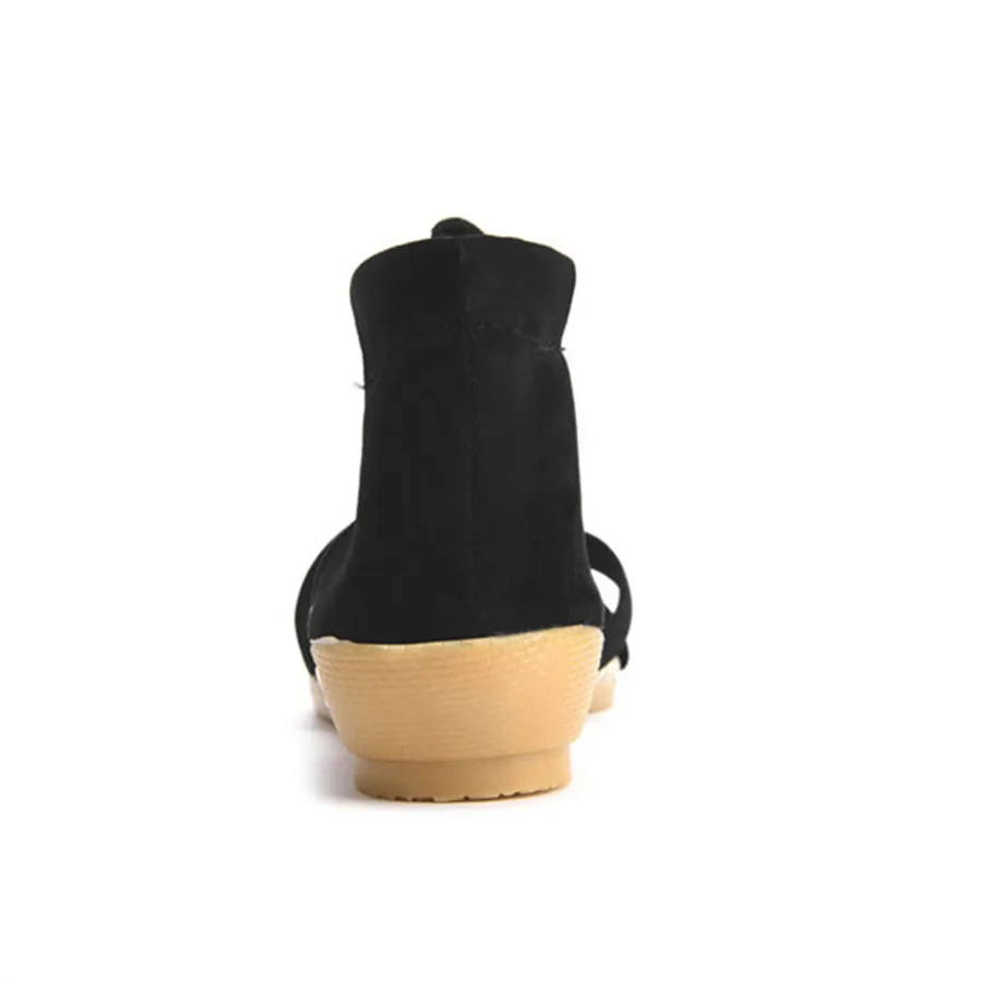 Женские босоножки с открытыми ремешками черные сандалии в римском стиле