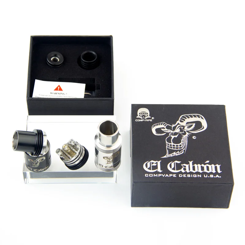 Augvape El Cabron RDA распылитель 22 мм диаметр 7 Глубокий капельный колодец 3 варианта