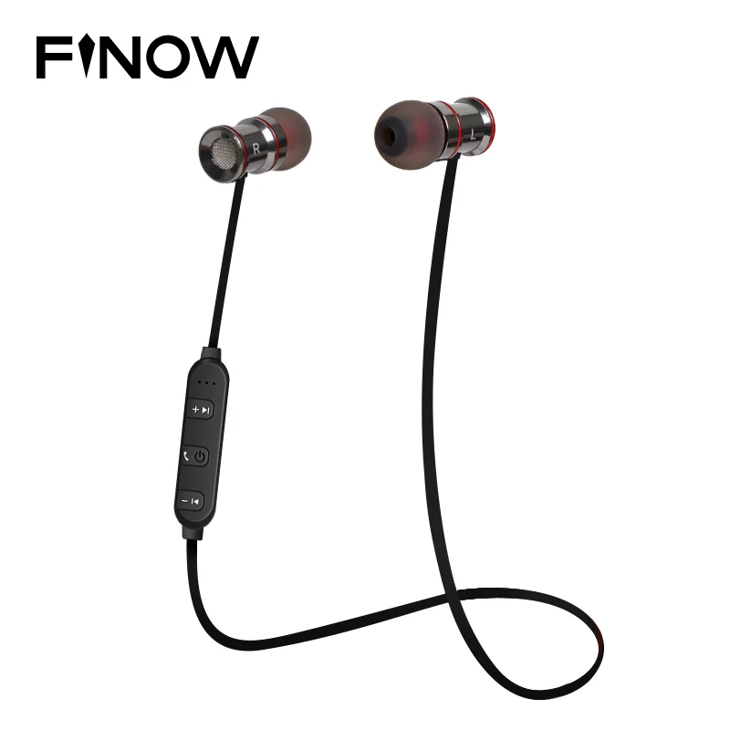 FINOW BTE XW01 Bluetooth наушники Металлические Магнитные стерео беспроводные bluetooth