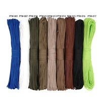 new mil spec type i 3 strand core 300 feet 100m outdoor survival parachute cord lanyard paracord 2mm diameter micro cord