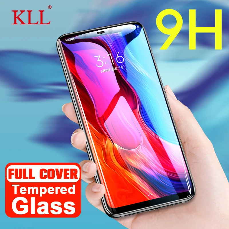 9H полное покрытие из закаленного стекла для Xiaomi 9 8 SE 8 Lite 6X Защита экрана для Redmi 5 S2 Note 5 Pro 6A 6 Pro защитное стекло