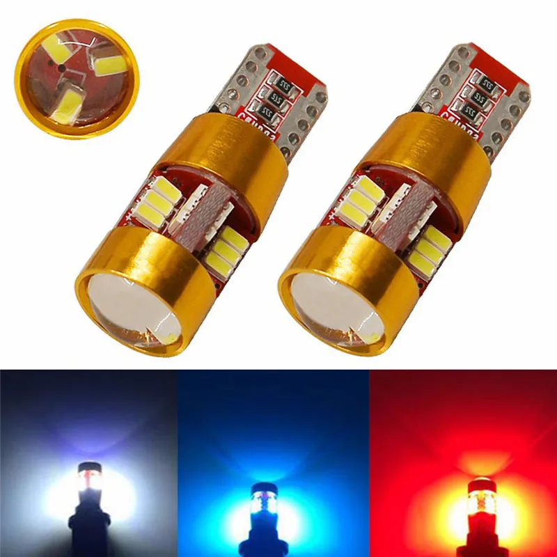 Новый стиль 2 шт высокое качество супер яркий T10 3014 27SMD светильник CANBUS 501 194 W5W
