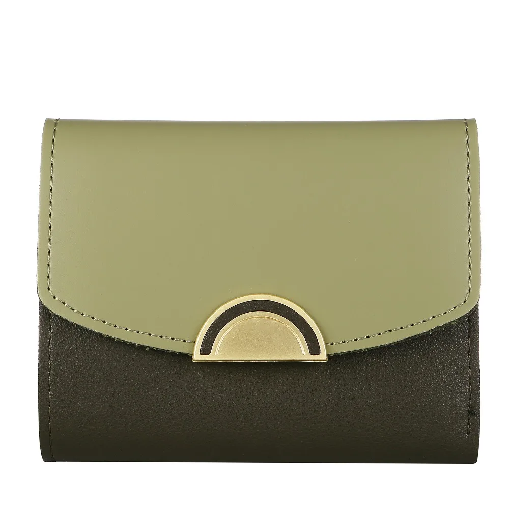 2018 г. новые женские кошелек Малый Засов портмоне Элитный бренд леди кошельки Для